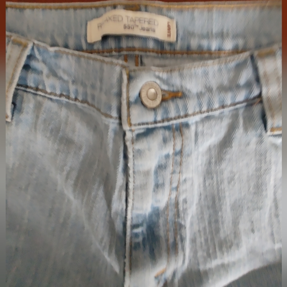 Levi's Women's Light Blue Relaxed Taper Jeans 12 Med US (302)